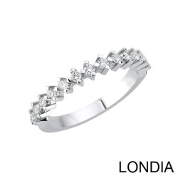 Londia Yarımtur Pırlanta Yüzük / Evlilik Yüzüğü / 1133177 - Londia Jewellery