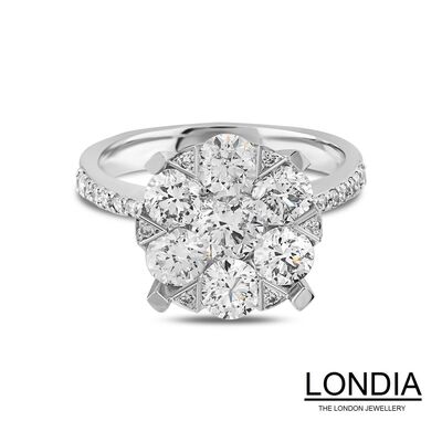 Londia Magic Tektaş /2.50 ct Doğal Pırlanta / F Nadir Beyaz GIA Sertifikalı / 1130633 - 1