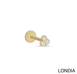  Londia Natural Diamond Tria Tragus Piercing / 1140646 - 