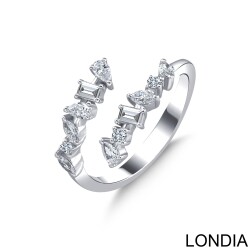 1 karat Londia Serpenti Yüzük / Tasarım Pırlanta Yüzük / 1128601 - Londia Jewellery